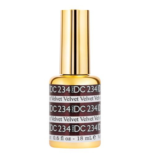DND DC SOAK OFF GEL MERMAID | Velvet 234