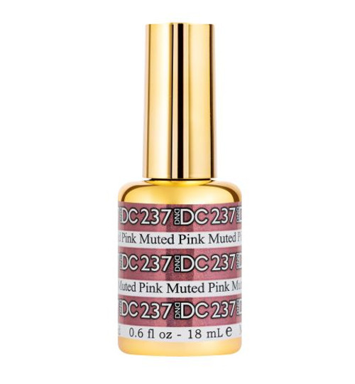 DND DC SOAK OFF GEL MERMAID | Muted-Pink 237