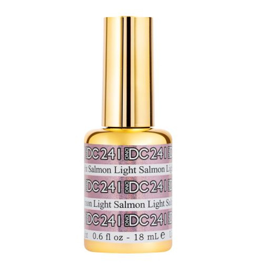 DND DC SOAK OFF GEL MERMAID | Light Salmon 241