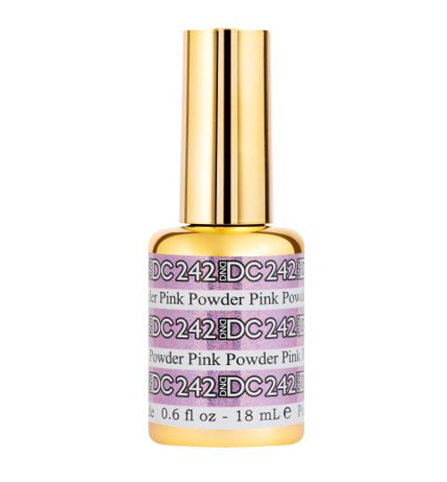 DND DC SOAK OFF GEL MERMAID | Powder Pink 242