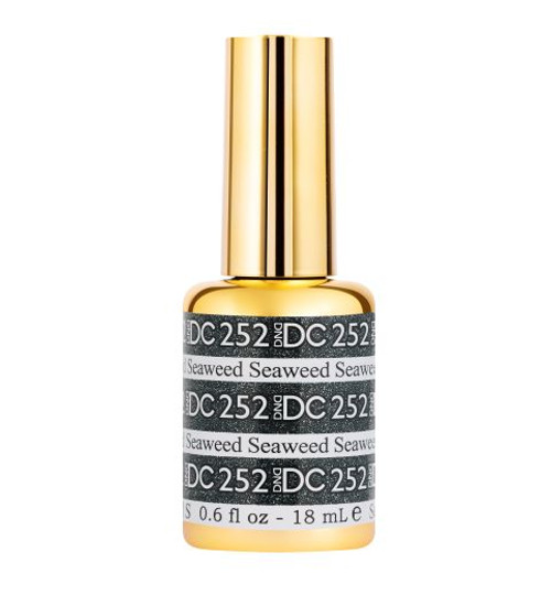 DND DC SOAK OFF GEL MERMAID | Seaweed 252