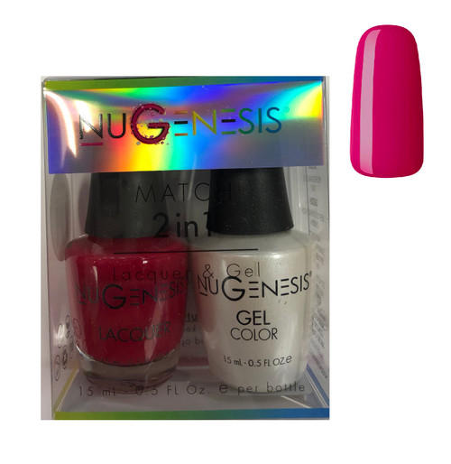 NUGENESIS Gel & Lacquer Combo |NU 81 Cinnamon Hearts